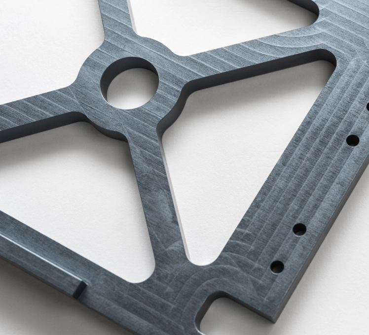 As machined + Anodized type II